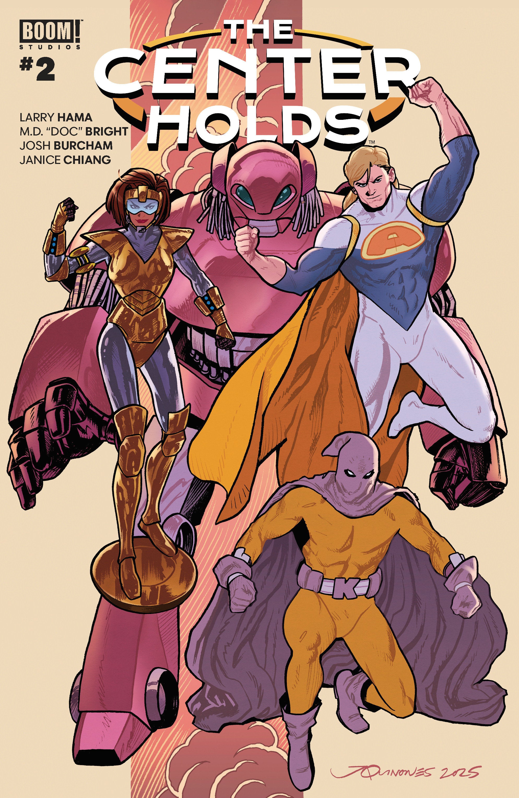 THE CENTER HOLDS #2 A MAIN (DRESSED, QUINONES)