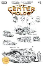 THE CENTER HOLDS #2 D FOC REVEAL VARIANT (DRESSED, BRIGHT) thumbnail
