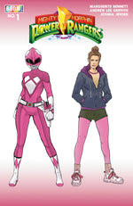 MIGHTY MORPHIN POWER RANGERS (2026) #1 ZA 2ND PRINTING (DRESSED, GRIFFITH) thumbnail