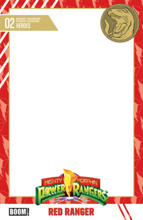 Mighty Morphin Power Rangers Vol 3 2 Sketch Blank Variant (2026)