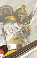MIGHTY MORPHIN POWER RANGERS (2026) #3 C MEGAZORD CARD STOCK CONNECTING VARIANT (FULL ART, MERCADO) thumbnail