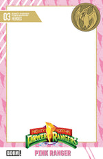 MIGHTY MORPHIN POWER RANGERS (2026) #3 D TRADING CARD BLANK SKETCH VARIANT thumbnail