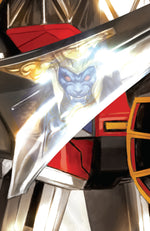 MIGHTY MORPHIN POWER RANGERS (2026) #5 C MEGAZORD CARD STOCK CONNECTING VARIANT (FULL ART, MERCADO) thumbnail
