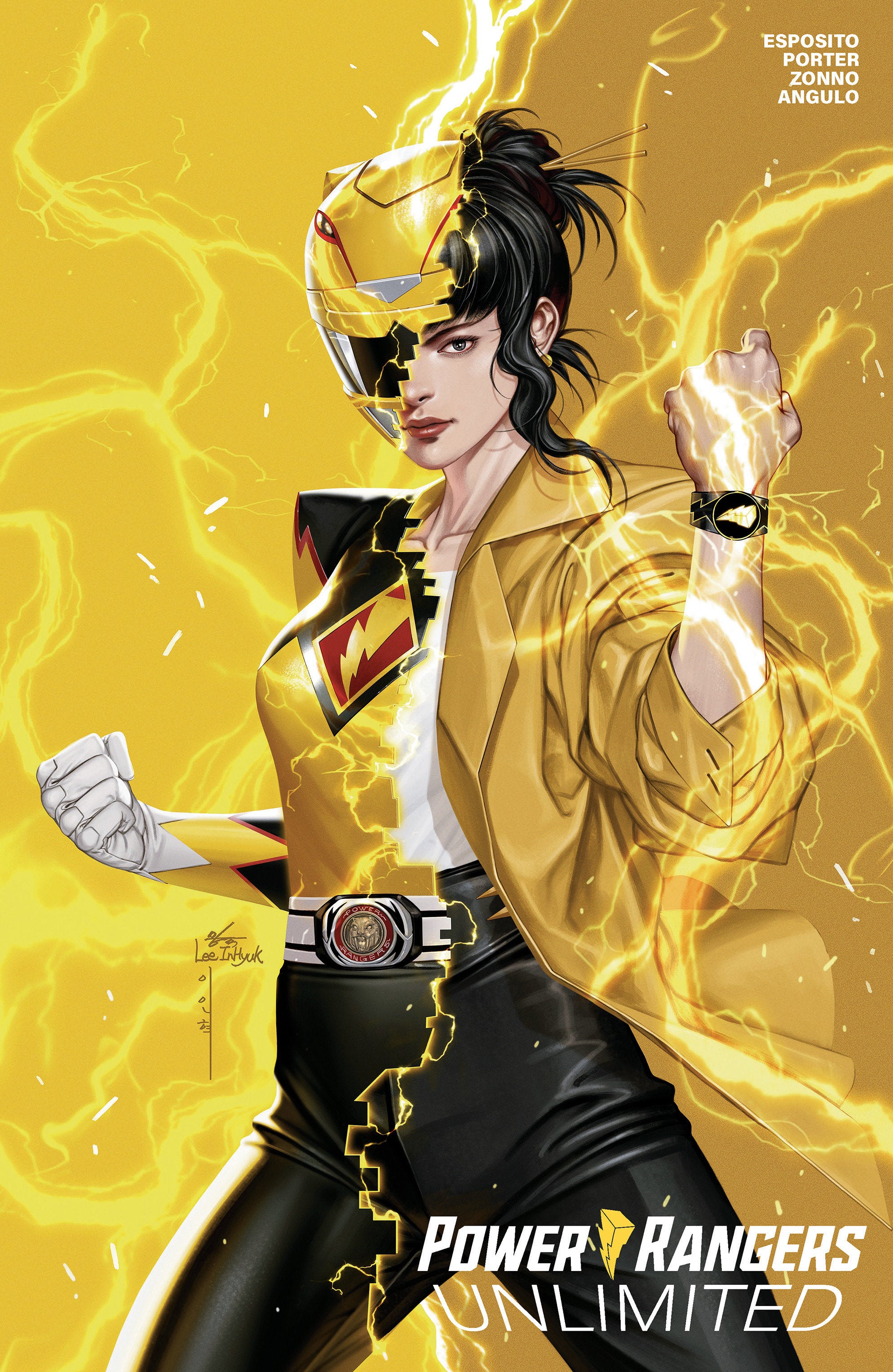 POWER RANGERS UNLIMITED #1 K FOC REVEAL VARIANT (DRESSED, LEE)