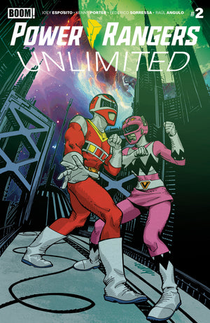 POWER RANGERS UNLIMITED #2 B VARIANT (DRESSED, HAMNER)