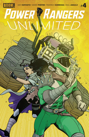 POWER RANGERS UNLIMITED #4 B VARIANT (DRESSED, HAMNER)
