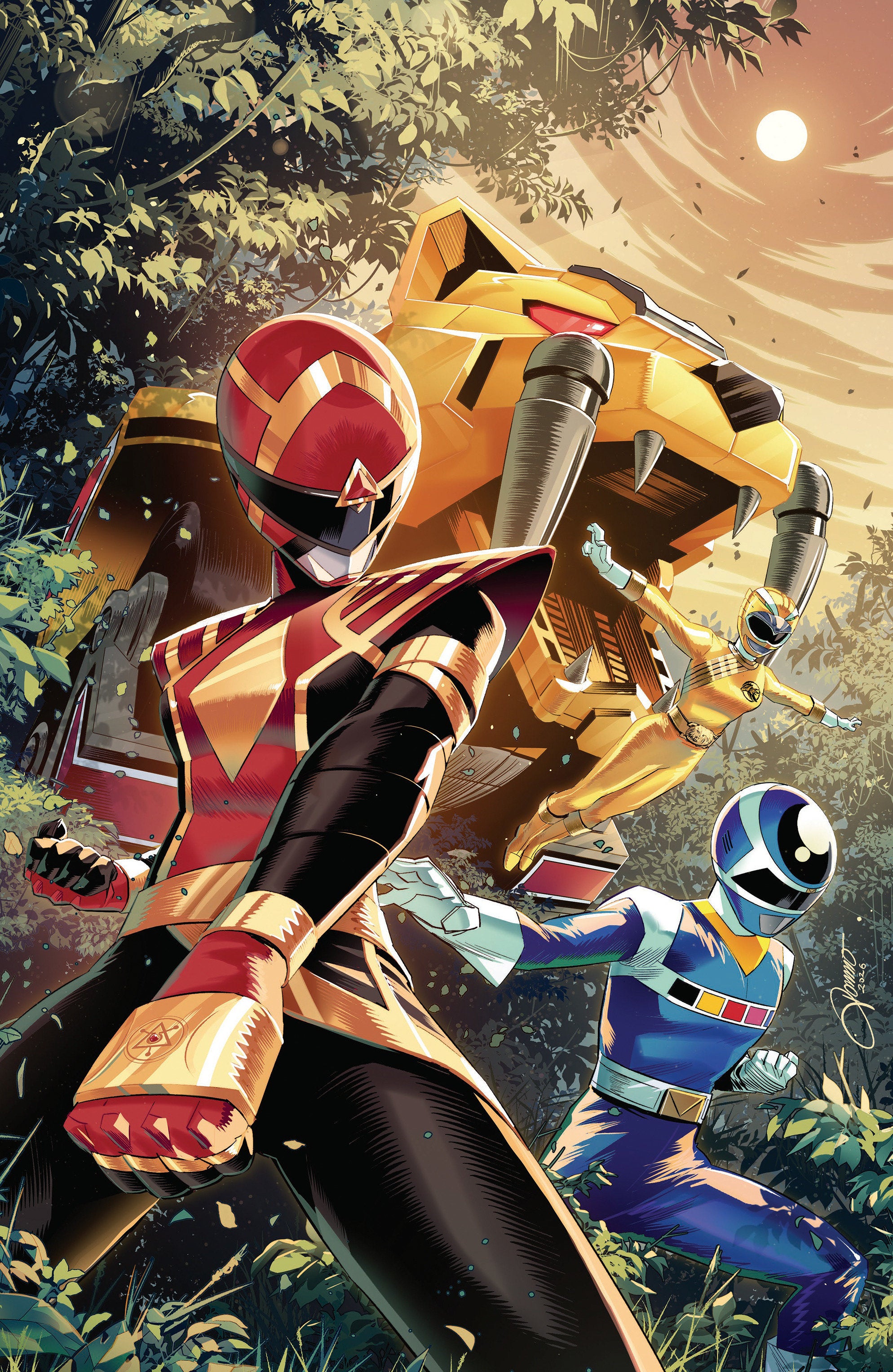 POWER RANGERS UNLIMITED #5 D FOIL VARIANT (FULL ART, FOIL, ZONNO)