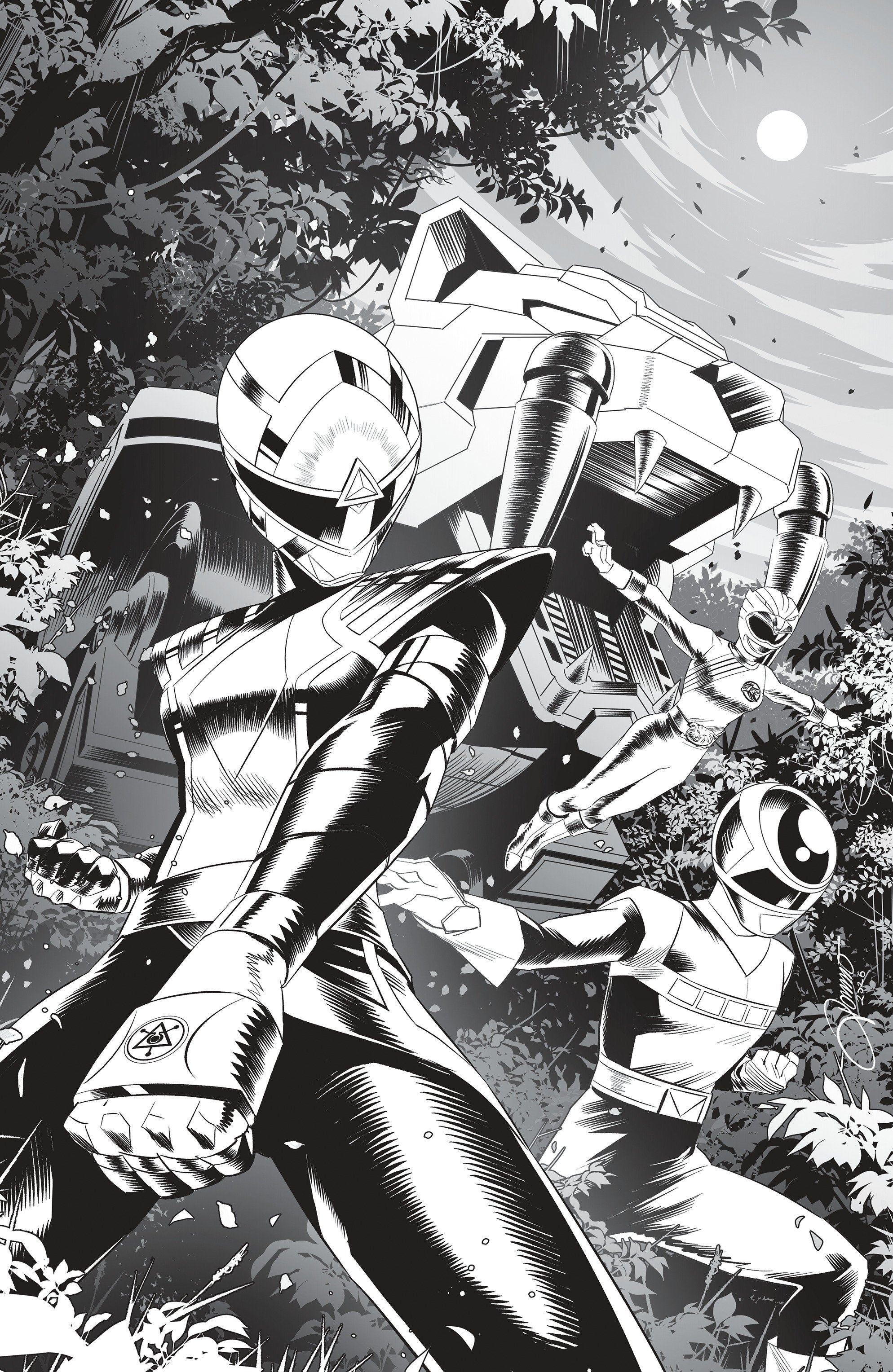 POWER RANGERS UNLIMITED #5 J UNLIMITED VARIANT (FULL ART, ZONNO)