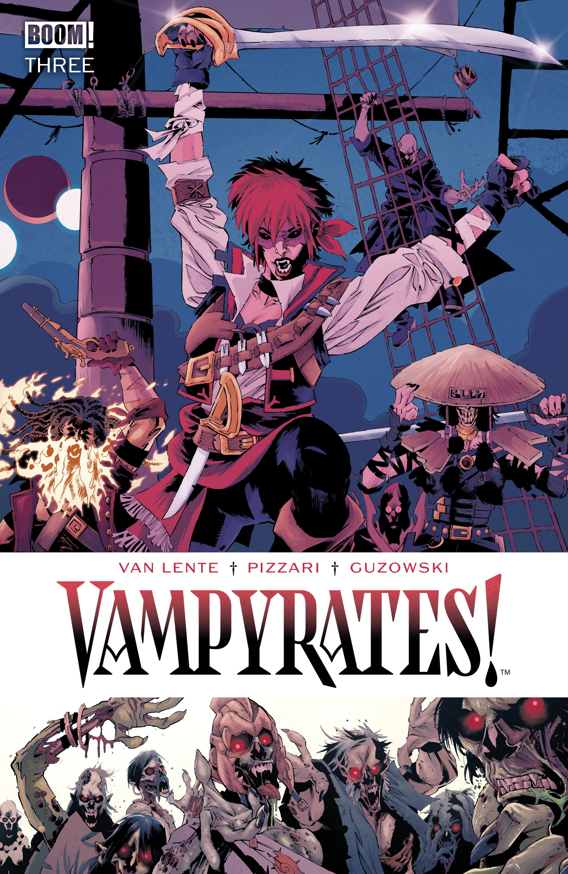 VAMPYRATES! #3 A MAIN (DRESSED, PIZZARI)