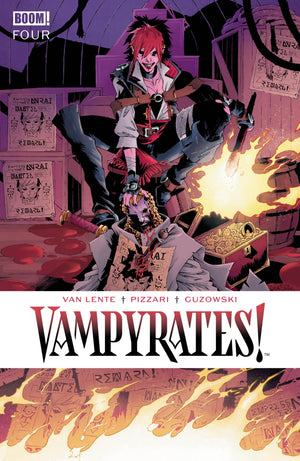 VAMPYRATES! #4 A MAIN (DRESSED, PIZZARI)