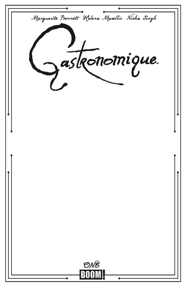 GASTRONOMIQUE #1 D BLANK SKETCH VARIANT