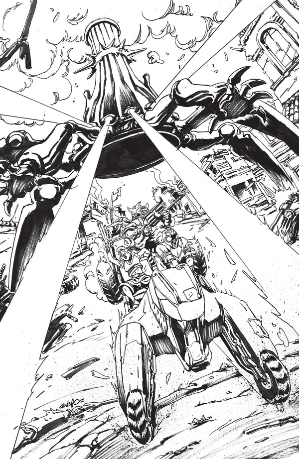 POWER RANGERS GREEN #2 K UNLIMITED VARIANT (FULL ART, VARGAS)
