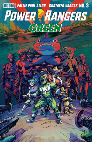 POWER RANGERS GREEN #3 B VARIANT (DRESSED, VARGAS)
