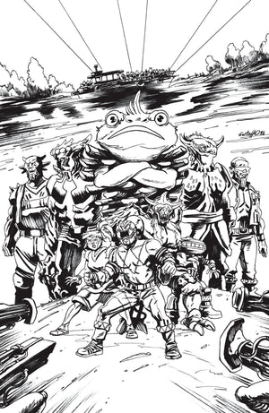 POWER RANGERS GREEN #3 J UNLIMITED VARIANT (FULL ART, VARGAS)