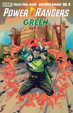 POWER RANGERS GREEN #4 B VARIANT (DRESSED, VARGAS) thumbnail