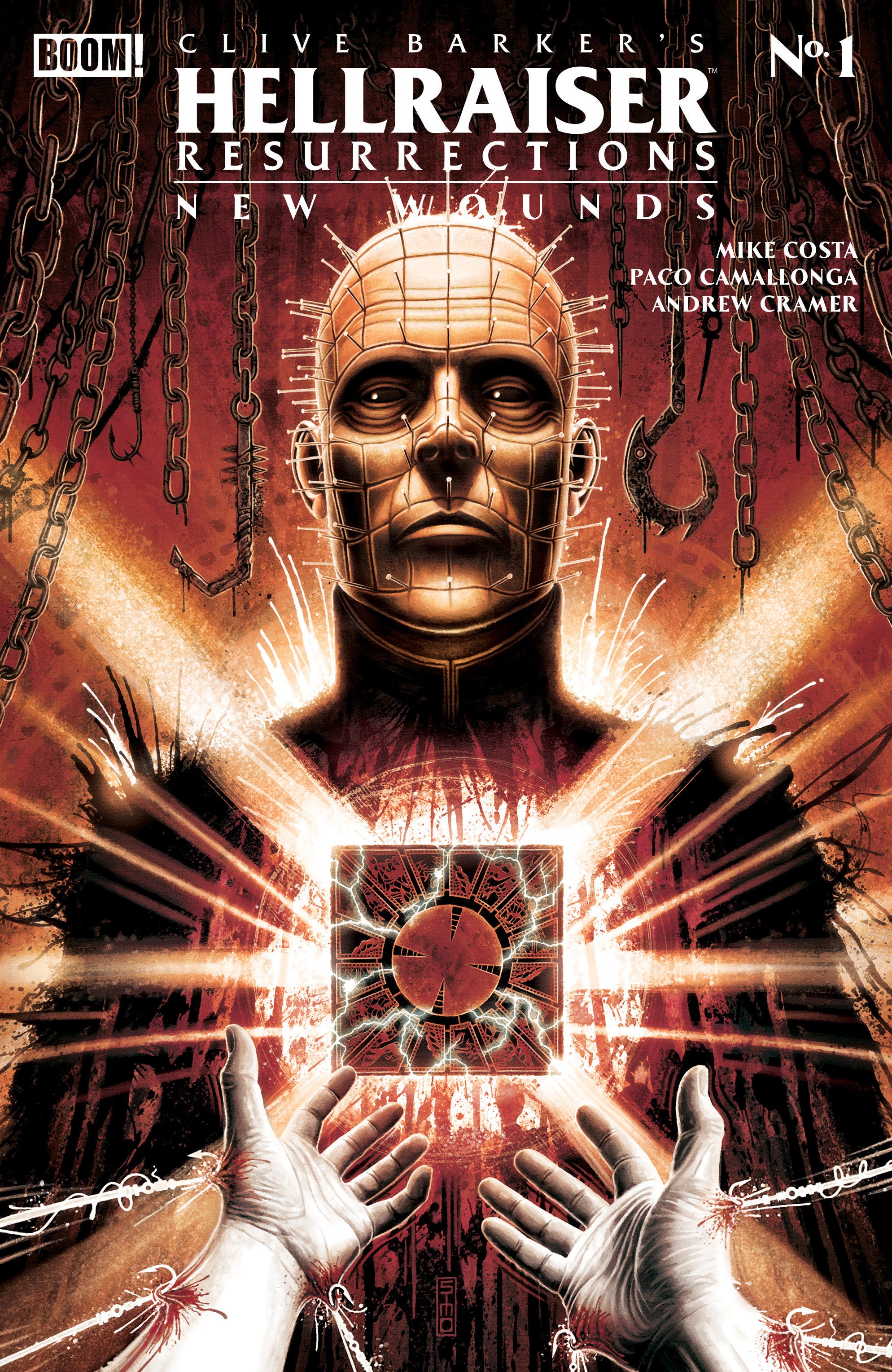 HELLRAISER: RESURRECTIONS - NEW WOUNDS #1 A MAIN (DRESSED, SIMPSON)