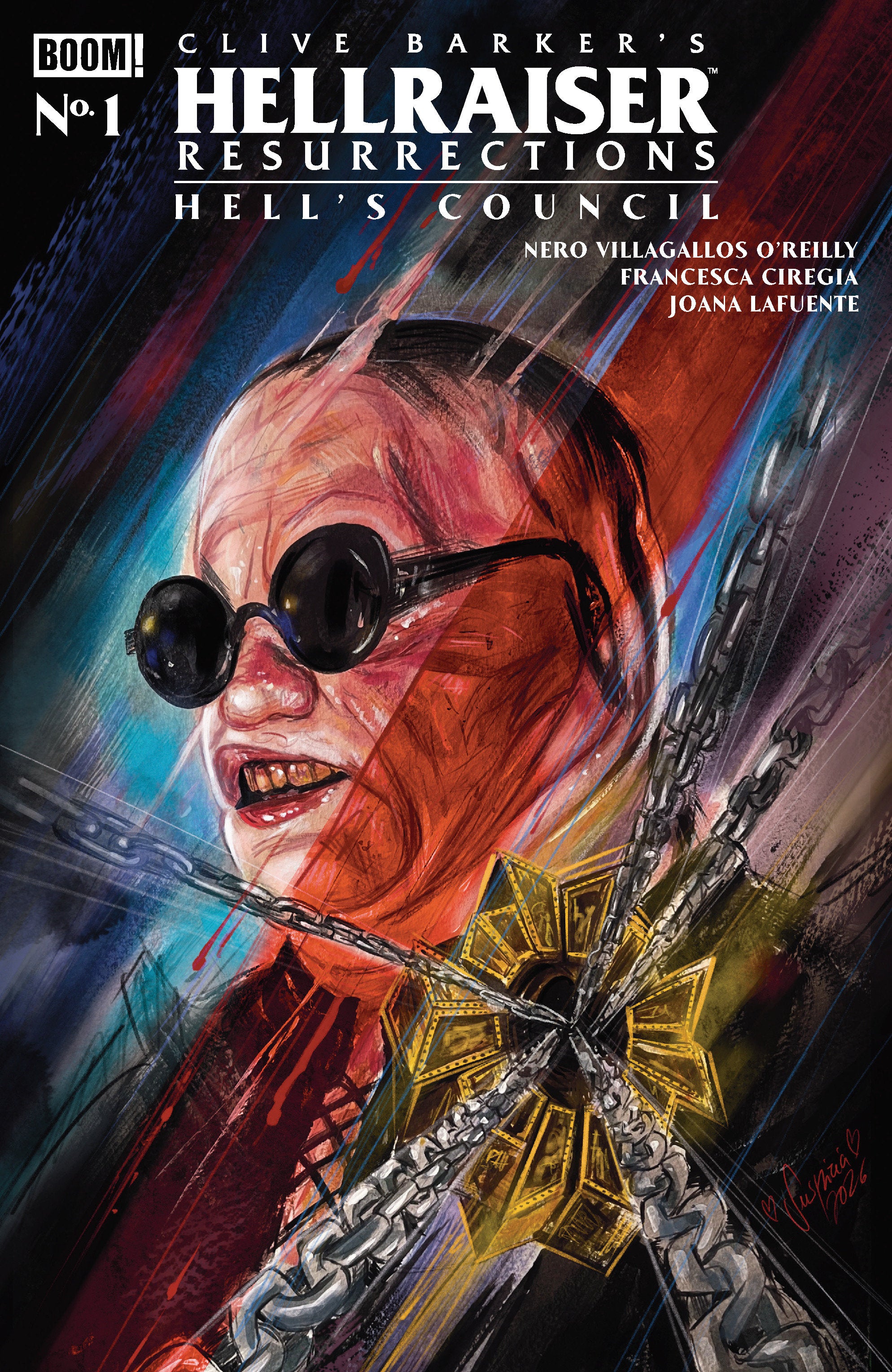 HELLRAISER: RESURRECTIONS - HELL'S COUNCIL #1 A MAIN (DRESSED, VILCHEZ)