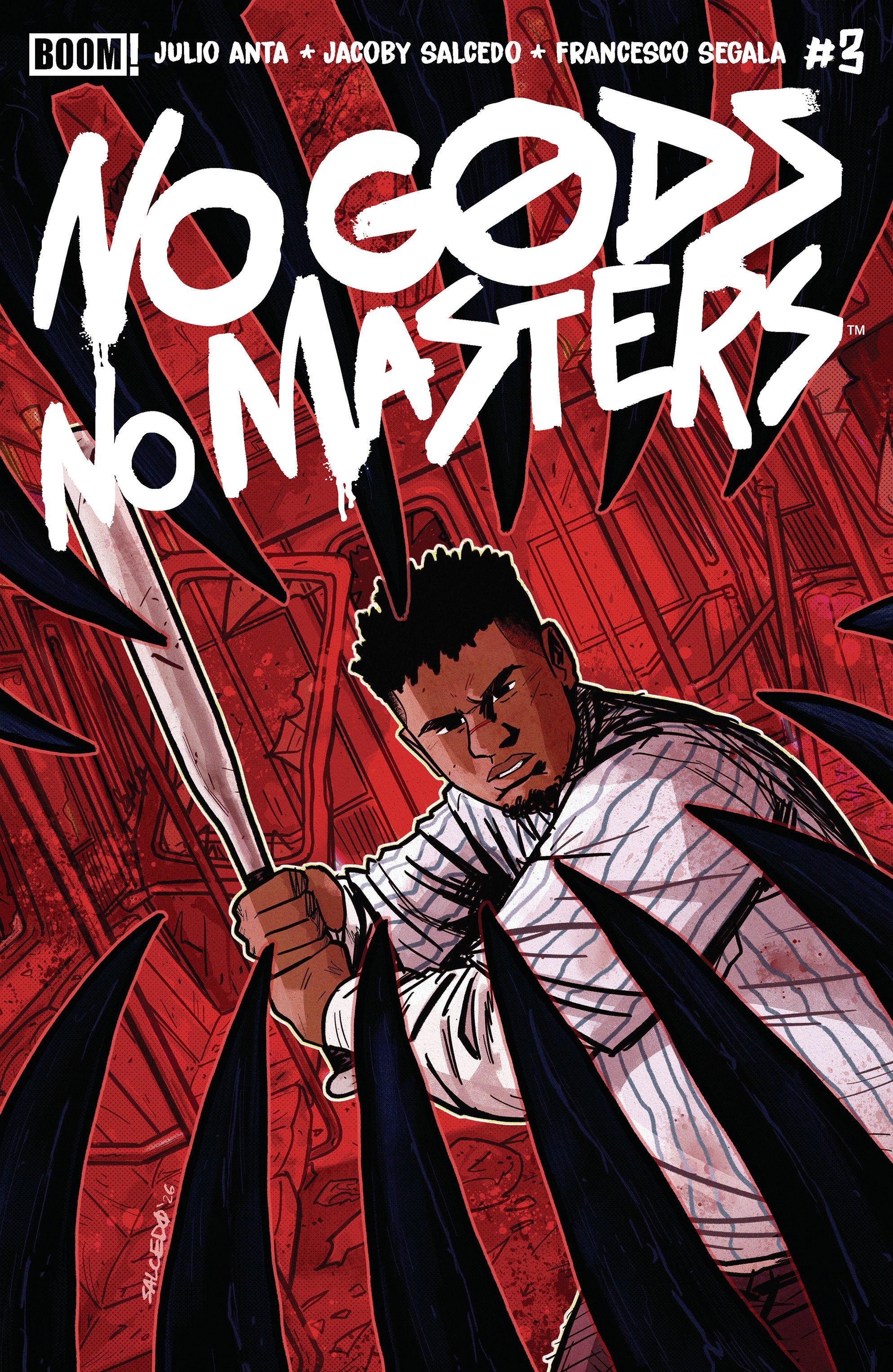 NO GODS, NO MASTERS #3 A MAIN (DRESSED, SALCEDO)
