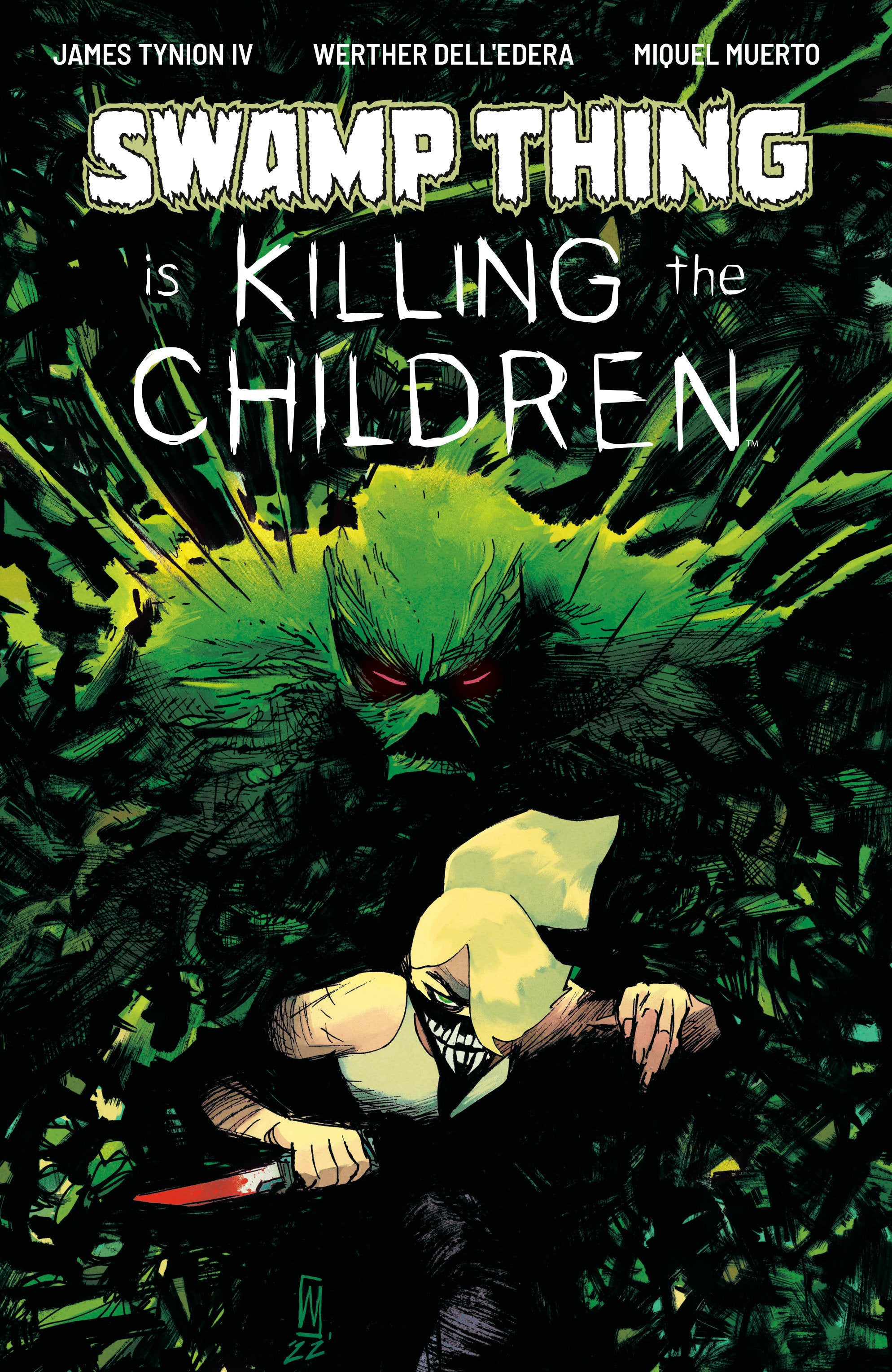 SWAMP THING IS KILLING THE CHILDREN #1 E FOIL VARIANT (DRESSED, FOIL, DELL'EDERA)