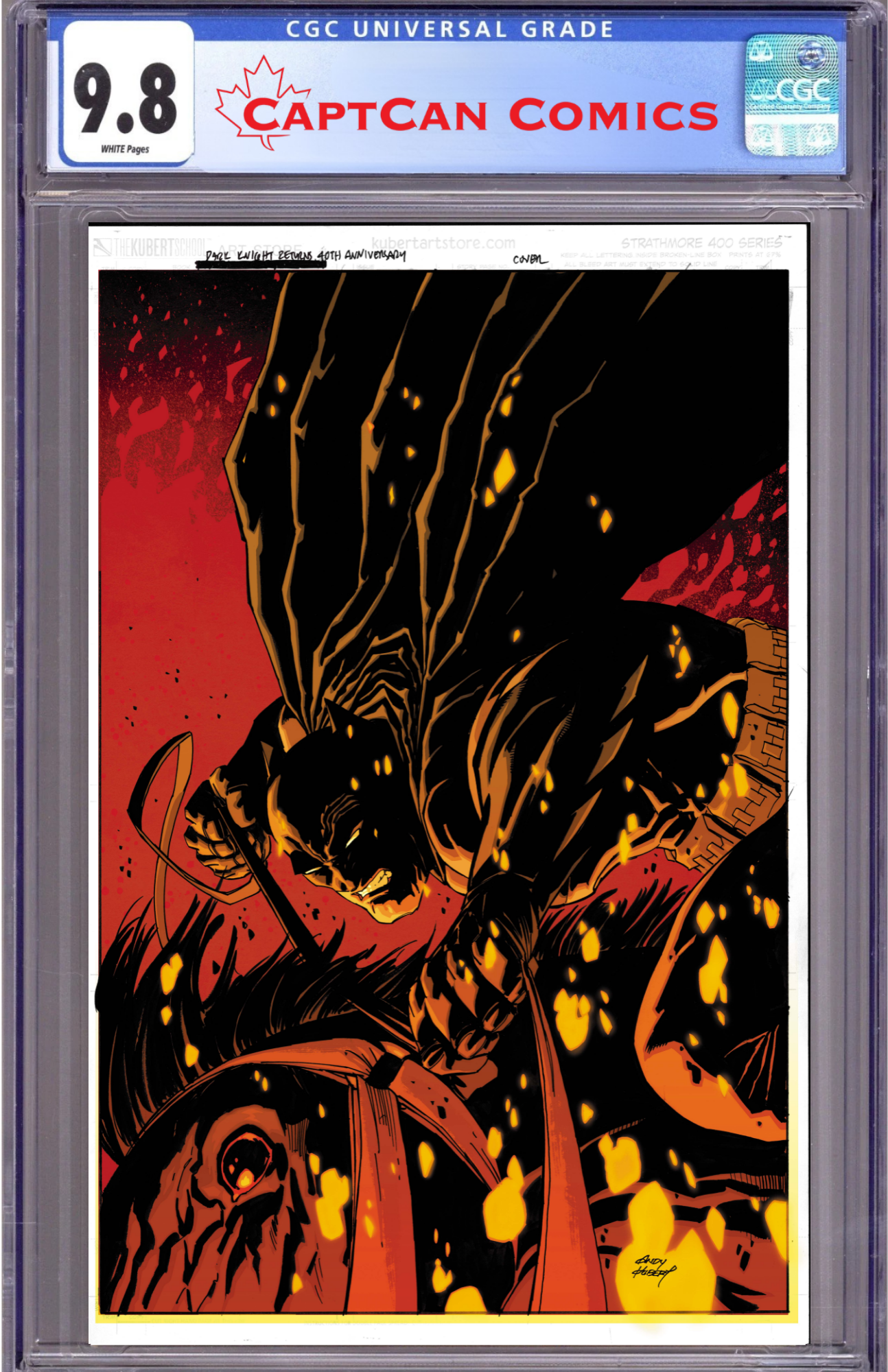 DETECTIVE COMICS #1112 CVR D ANDY KUBERT DARK KNIGHT RETURNS 40TH ANNIVERSARY CARD STOCK VAR