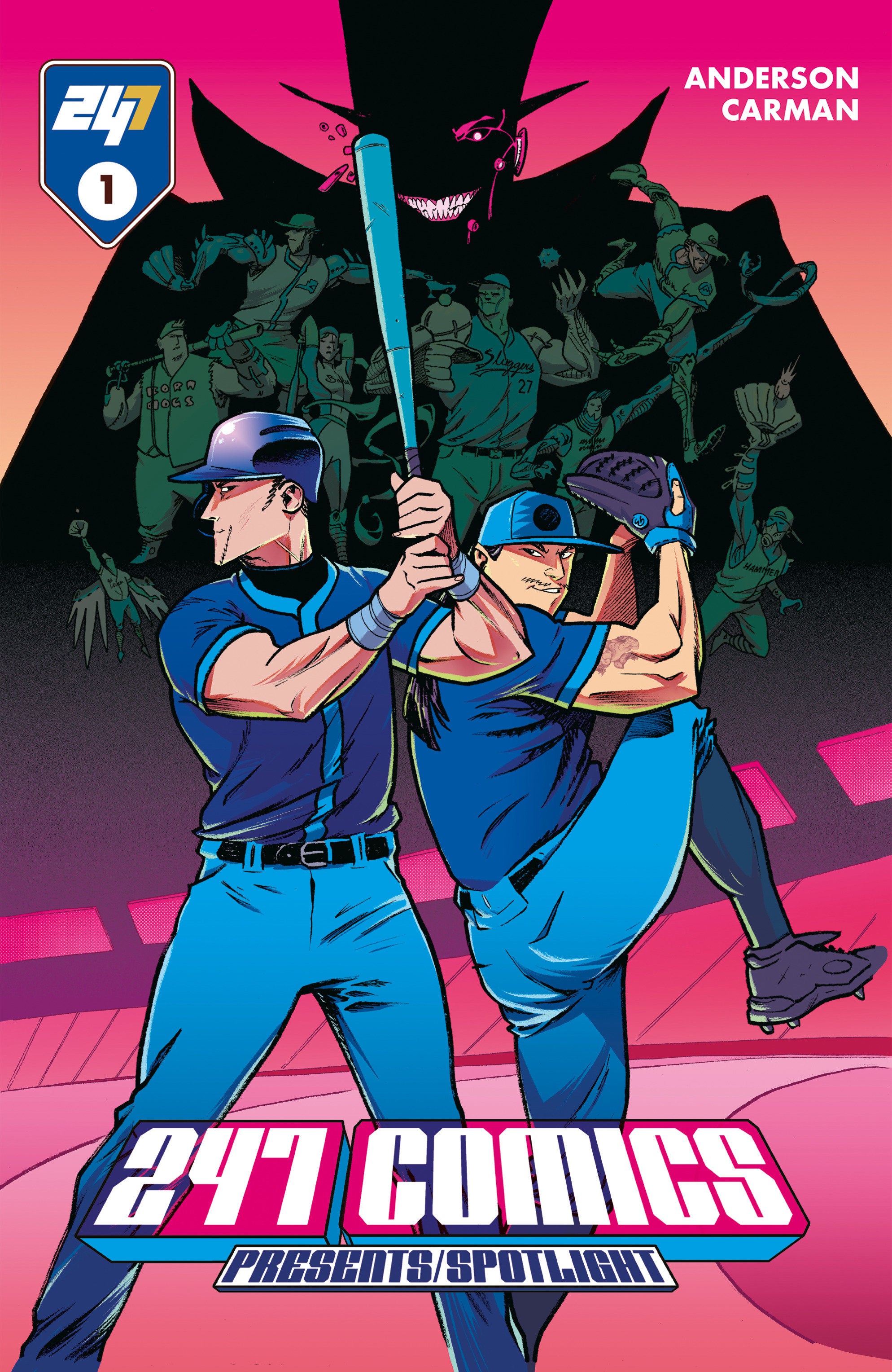 247 COMICS PRESENTS / SPOTLIGHT #1 COVER A - CYBER LEAGUE