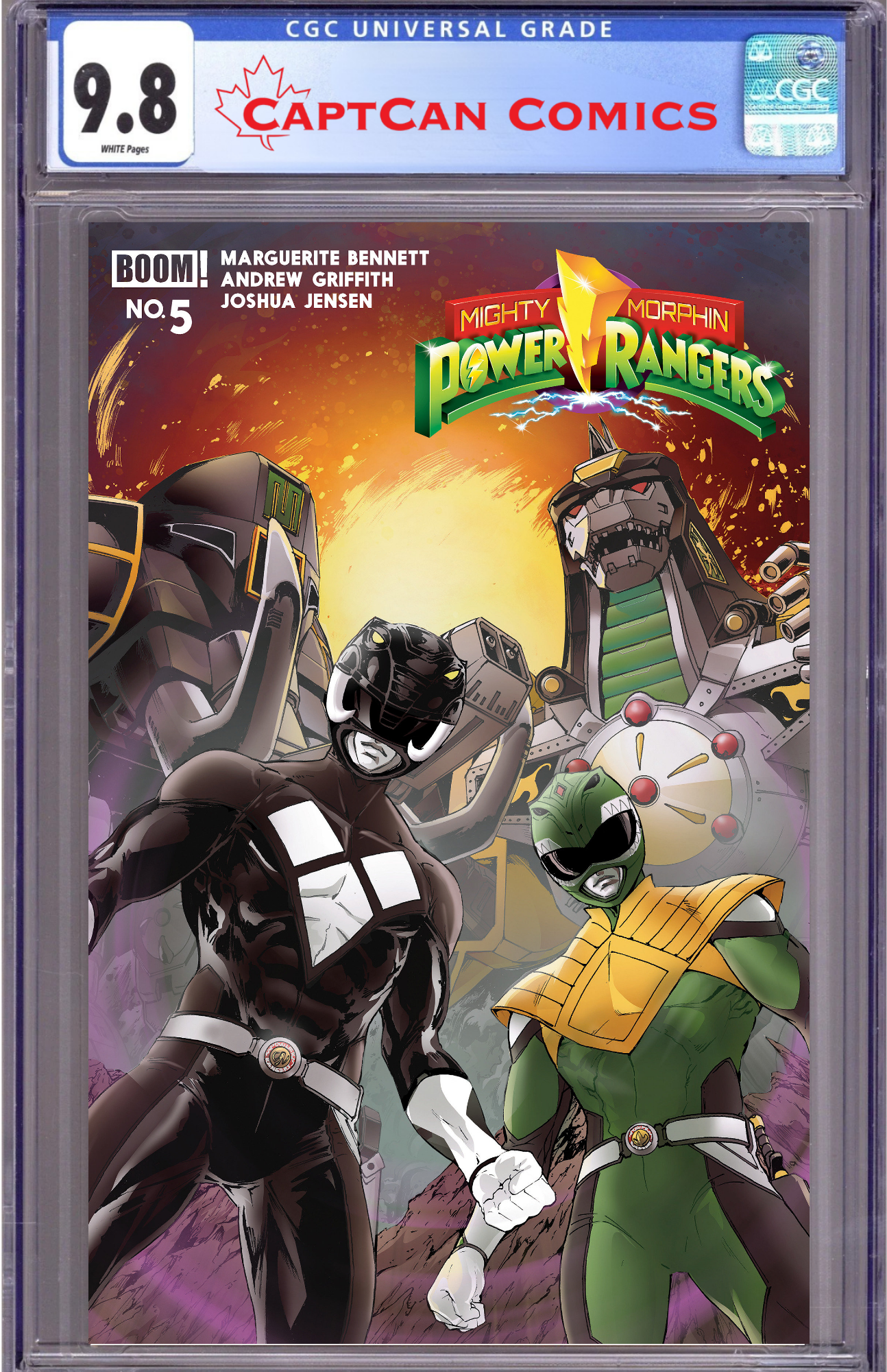 MIGHTY MORPHIN POWER RANGERS (2026) #5 B VARIANT (DRESSED, GRIFFITH)