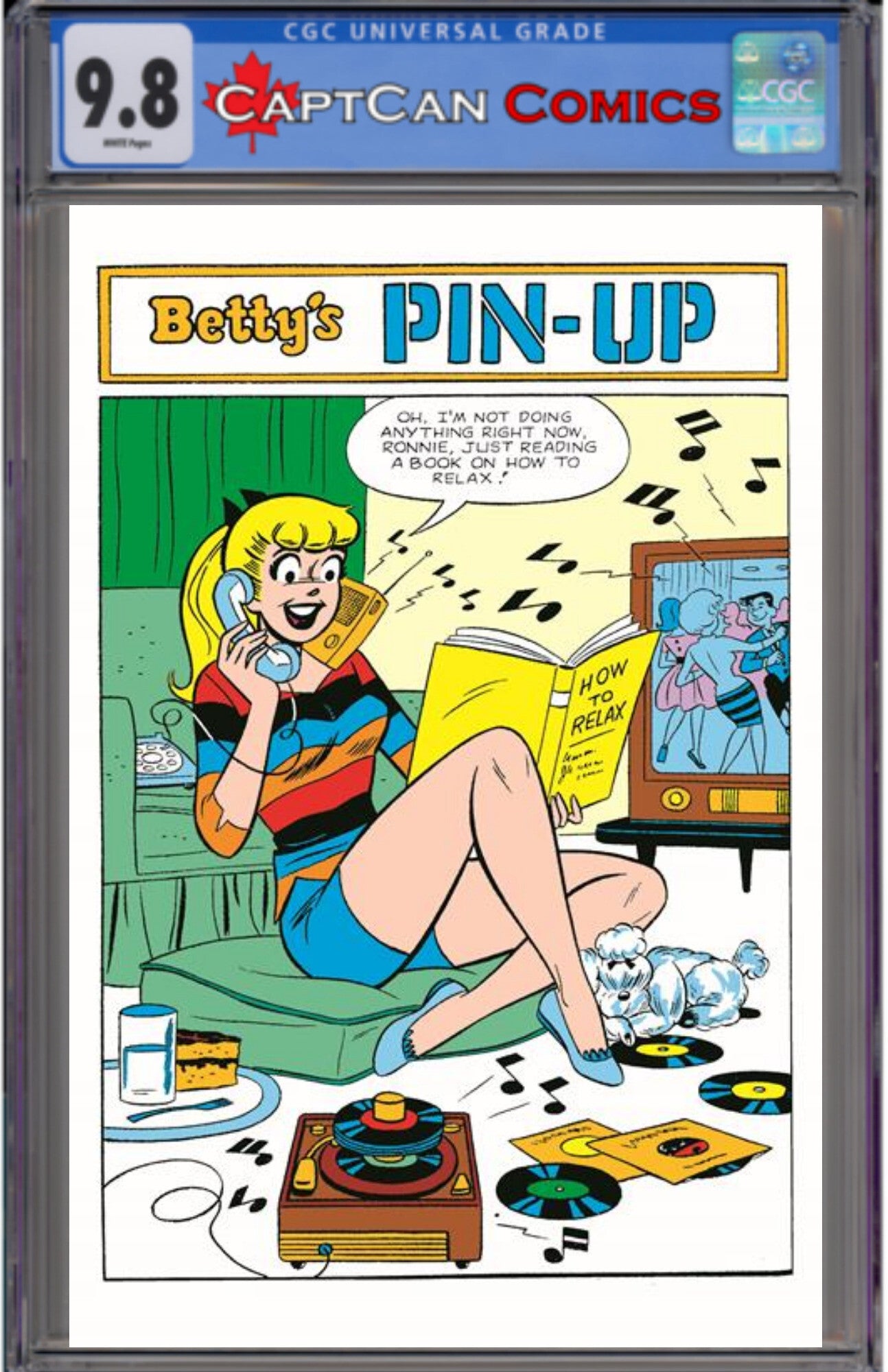 ARCHIE FACSIMILE #8 BETTY AND VERONICA #40 CVR B DAN DECARLO BETTY RETRO ART VAR