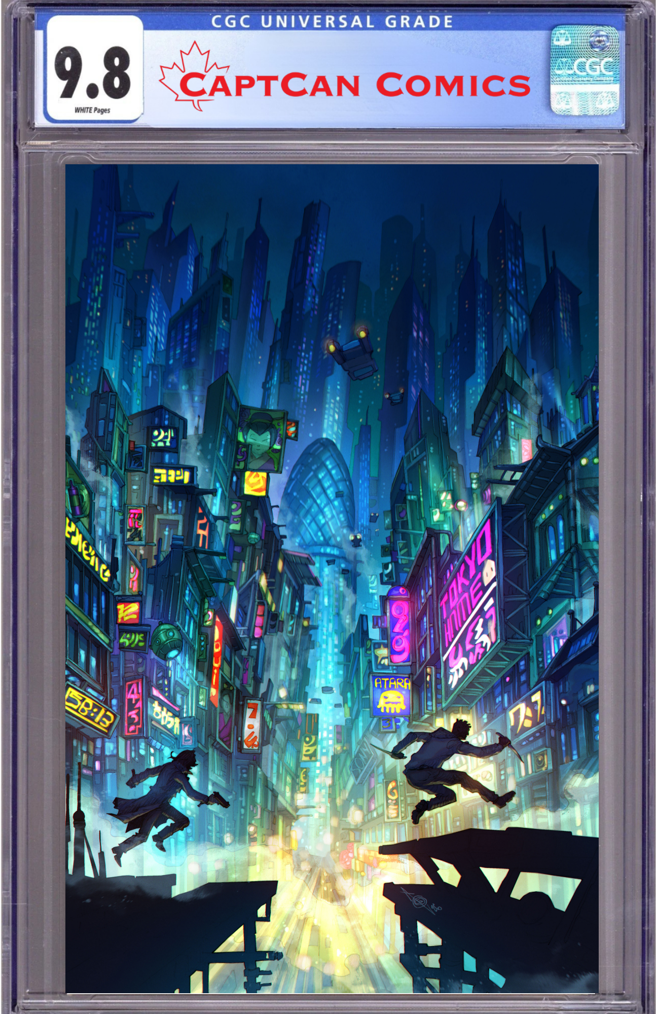 BLADE RUNNER TOKYO NEXUS DIE WITH HONOR #1 (OF 4) CVR F ALAN QUAH VIRGIN CARDSTOCK VAR
