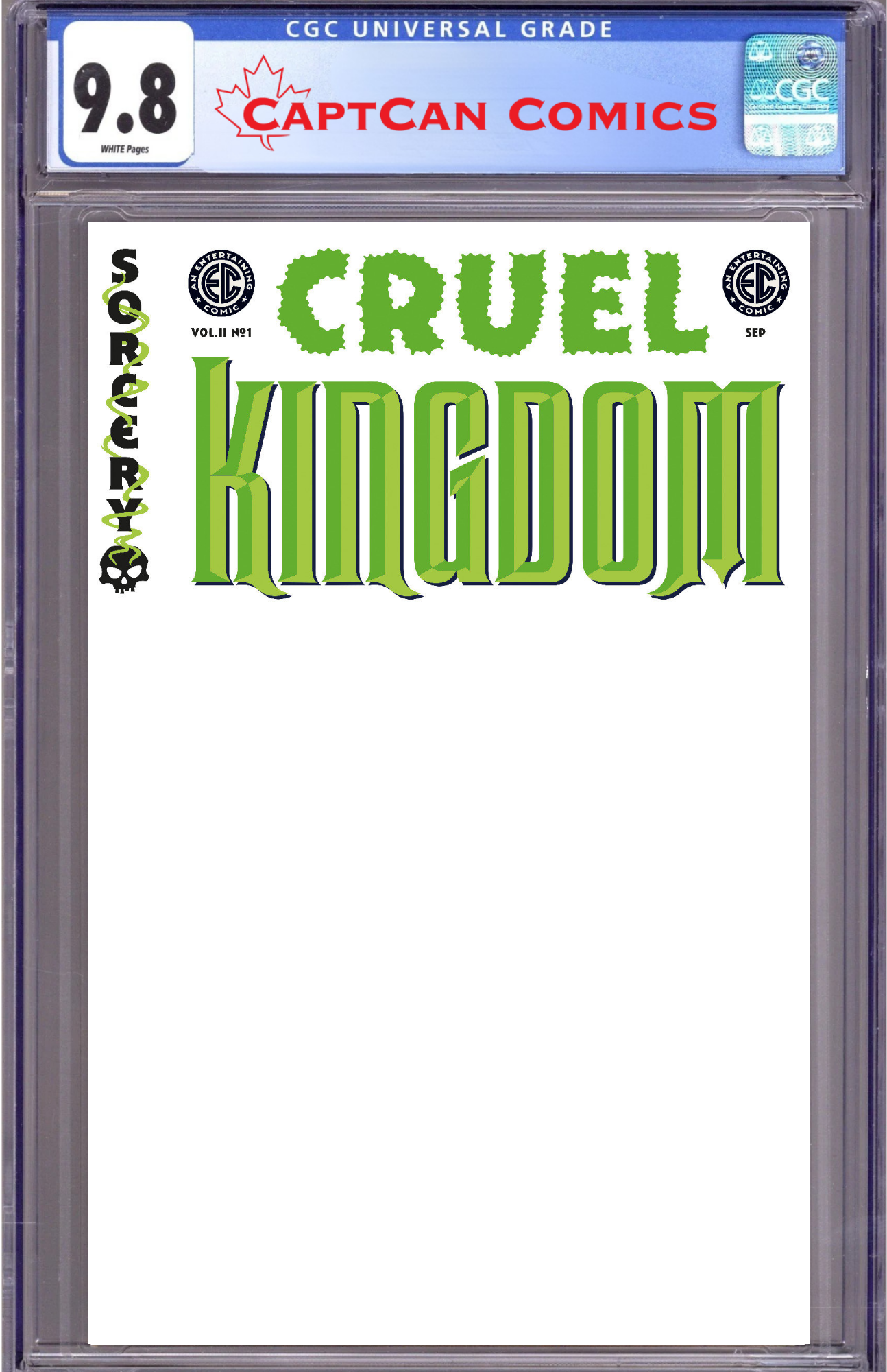 EC CRUEL KINGDOM 2 #1 CVR D BLANK SKETCH VAR