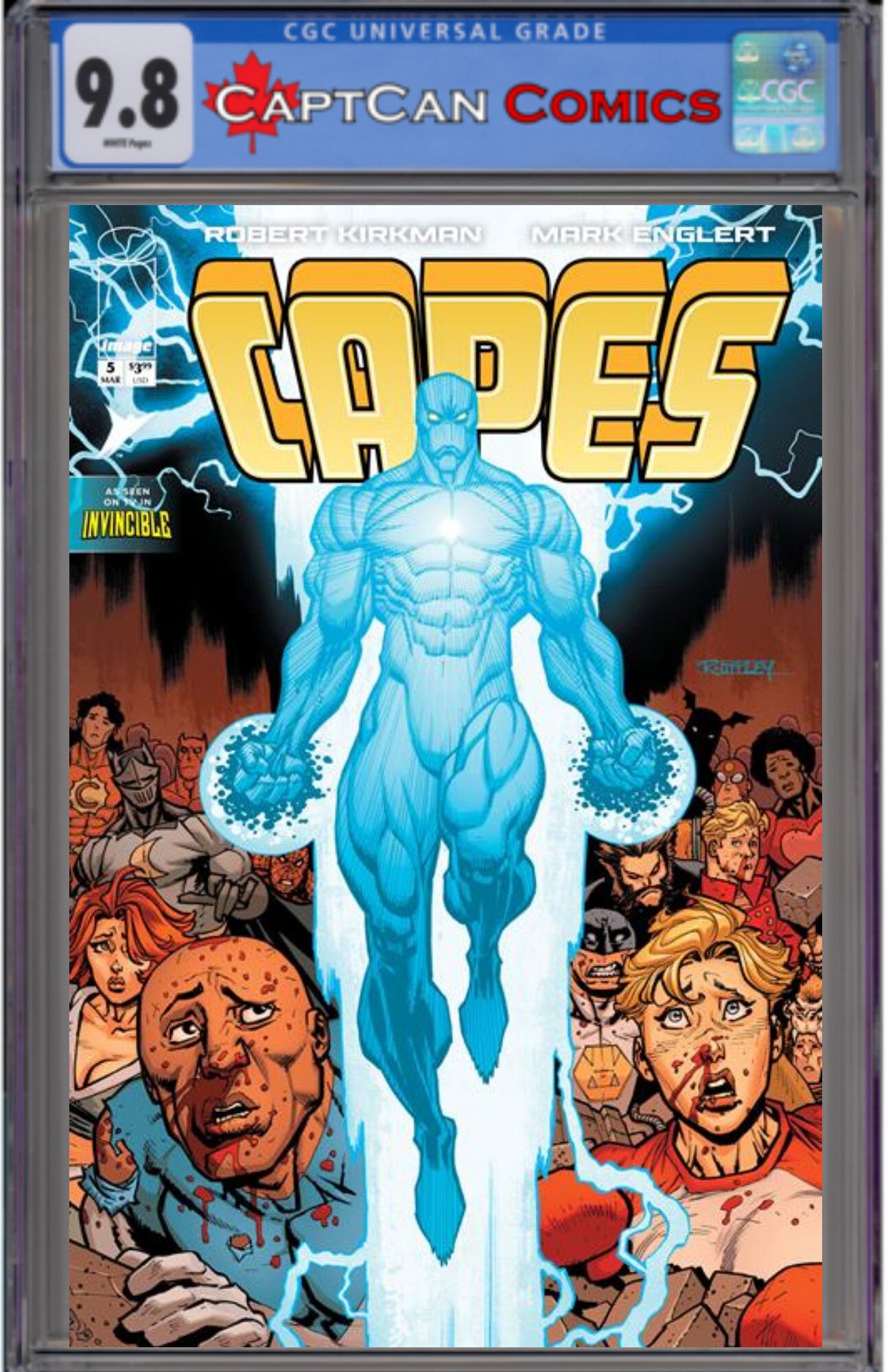 INVINCIBLE UNIVERSE CAPES #5 CVR A RYAN OTTLEY & DAVE MCCAIG