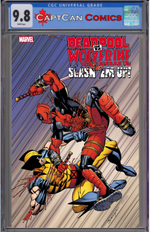 DEADPOOL VS WOLVERINE SLASH EM UP #1 MARK BAGLEY VAR thumbnail