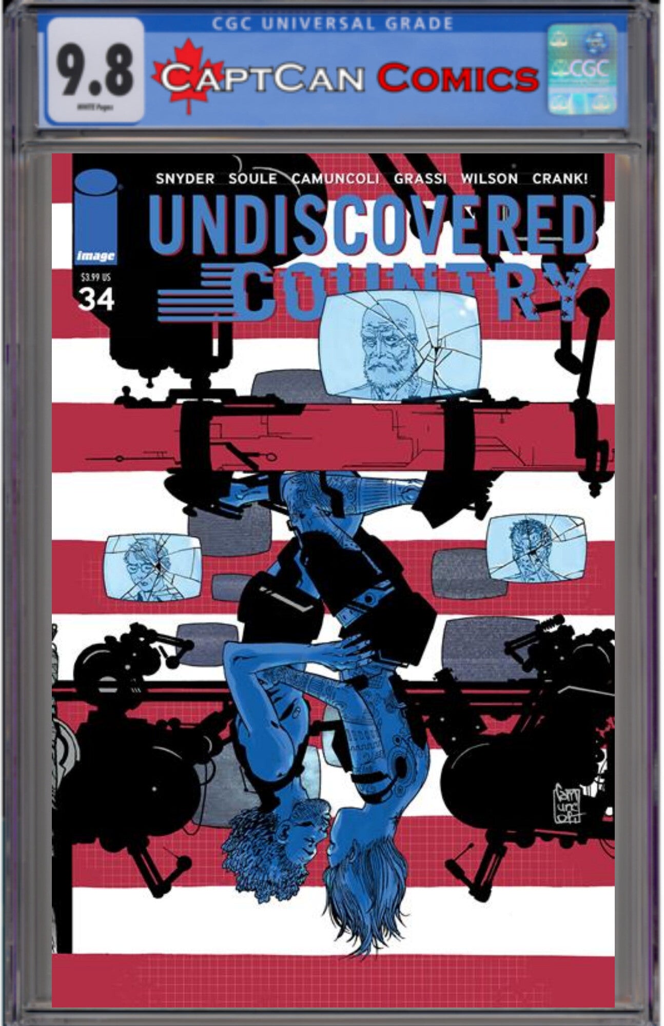 UNDISCOVERED COUNTRY #34 CVR A GIUSEPPE CAMUNCOLI (MR)