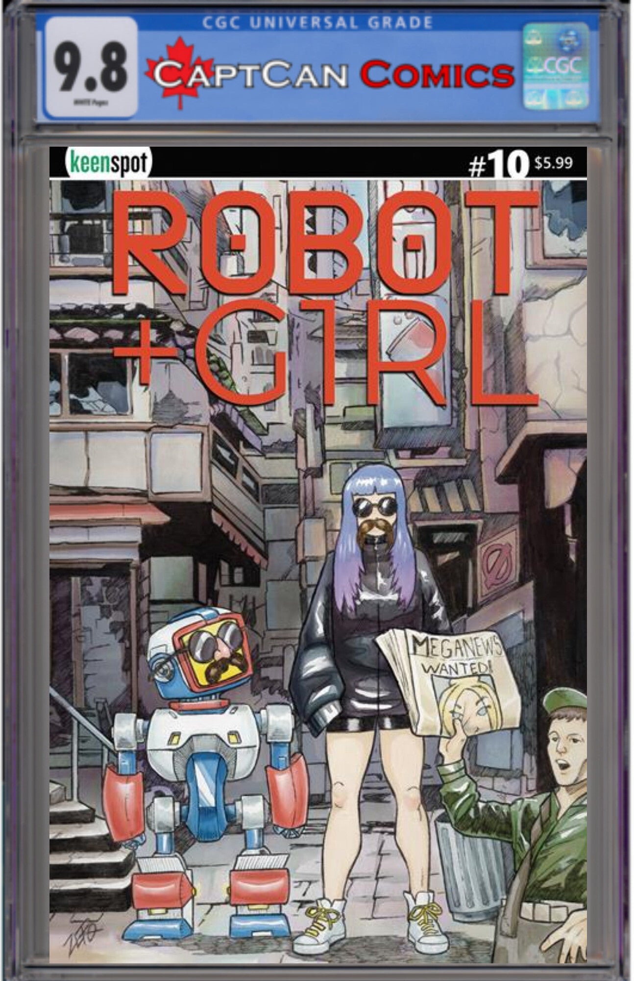 ROBOT + GIRL #10 CVR C JOE WILLIAMSON VAR