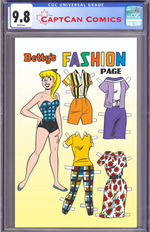 ARCHIE COMICS 85TH ANNIVERSARY PRESENTS BETTY & VERONICA FASHION PAGES (ONE-SHOT) CVR E DAN DECARLO SILVER FOIL BETTY PIN-UP VAR thumbnail