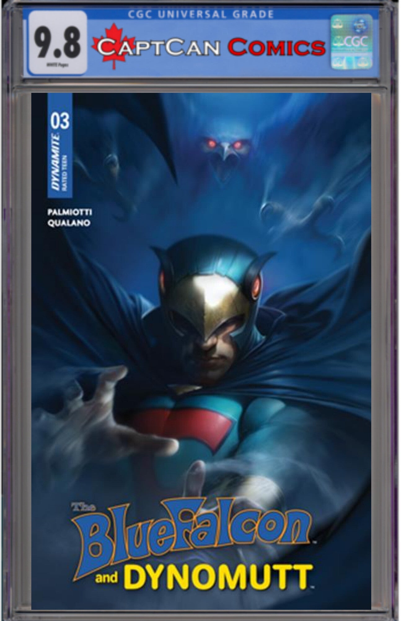 BLUE FALCON & DYNOMUTT #3 CVR D FRANCESCO MATTINA VAR