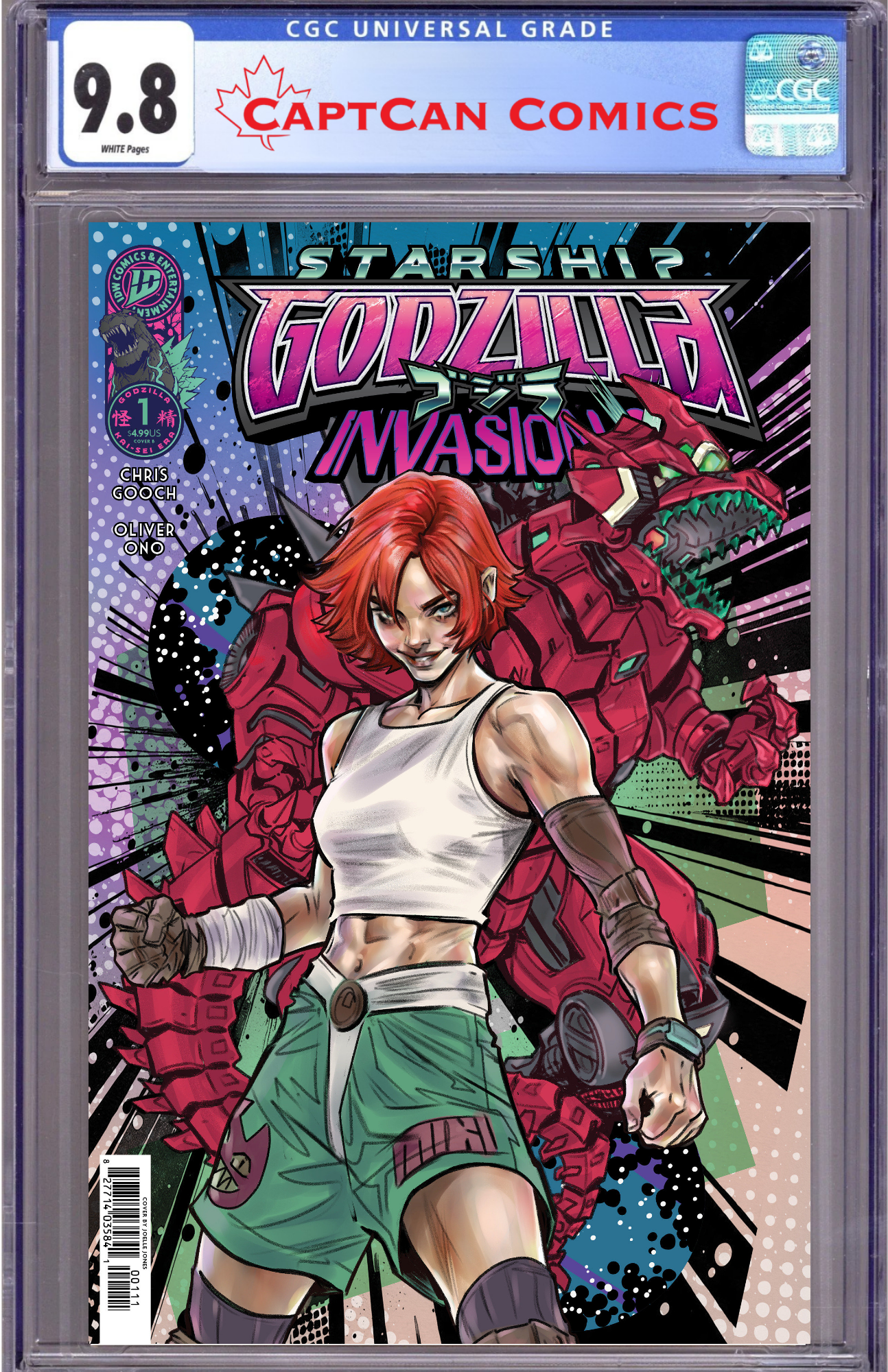STARSHIP GODZILLA: INVASION X [KAI-SEI ERA] #1 VARIANT B (JONES)