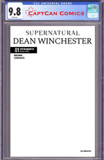 SUPERNATURAL DEAN WINCHESTER #1 CVR F BLANK AUTHENTIX VAR thumbnail