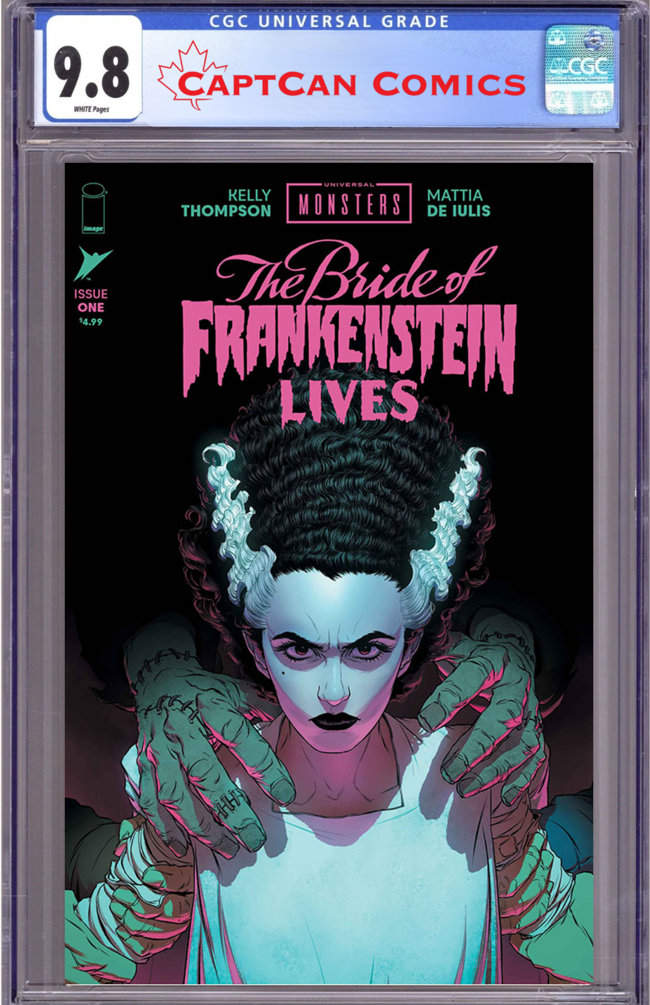 UNIVERSAL MONSTERS BRIDE OF FRANKENSTEIN LIVES #1 (OF 4) CVR A MATTIA DE IULIS
