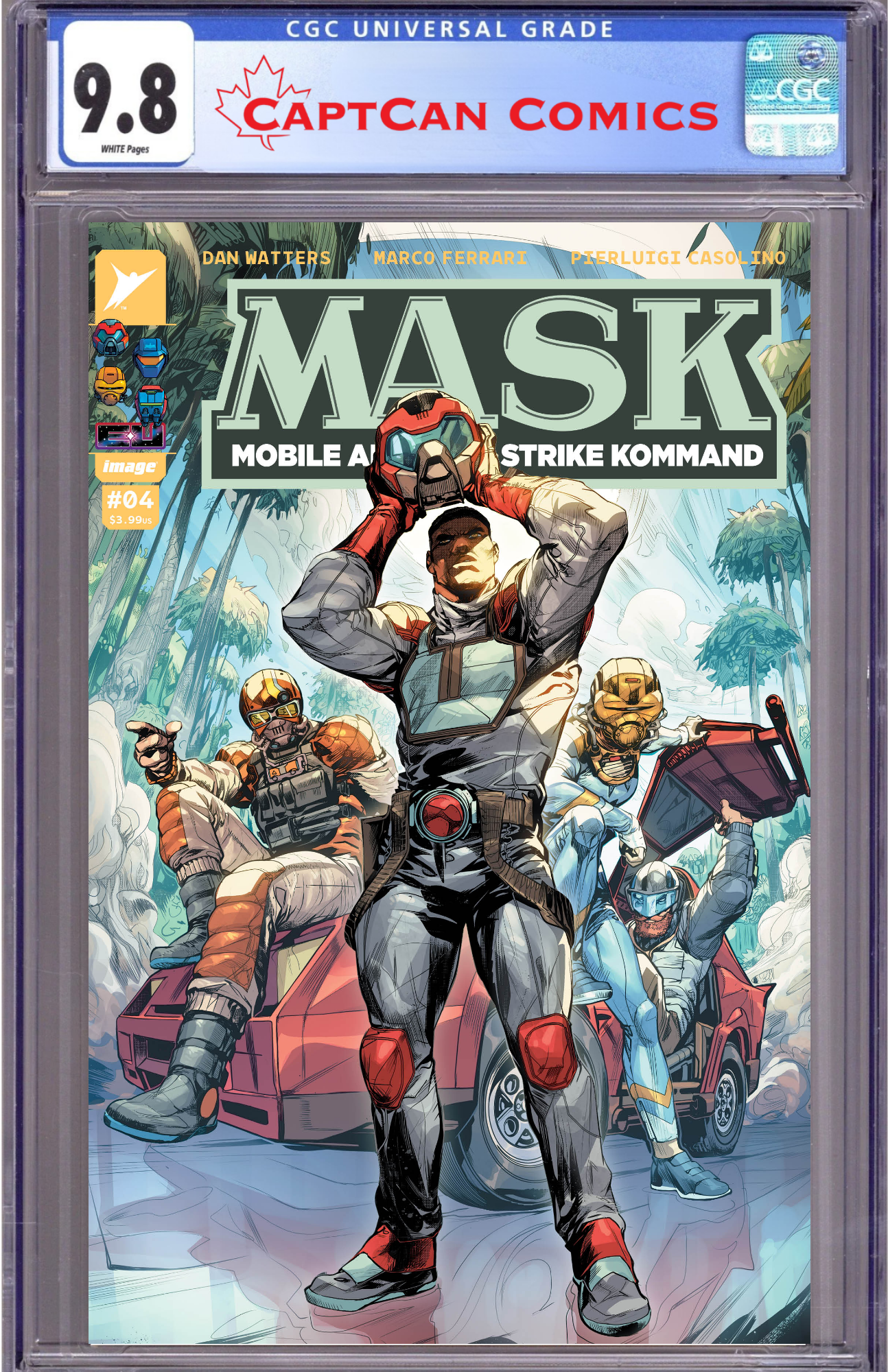 MASK #4 CVR C HOWARD PORTER & ROMULO FAJARDO JR VAR