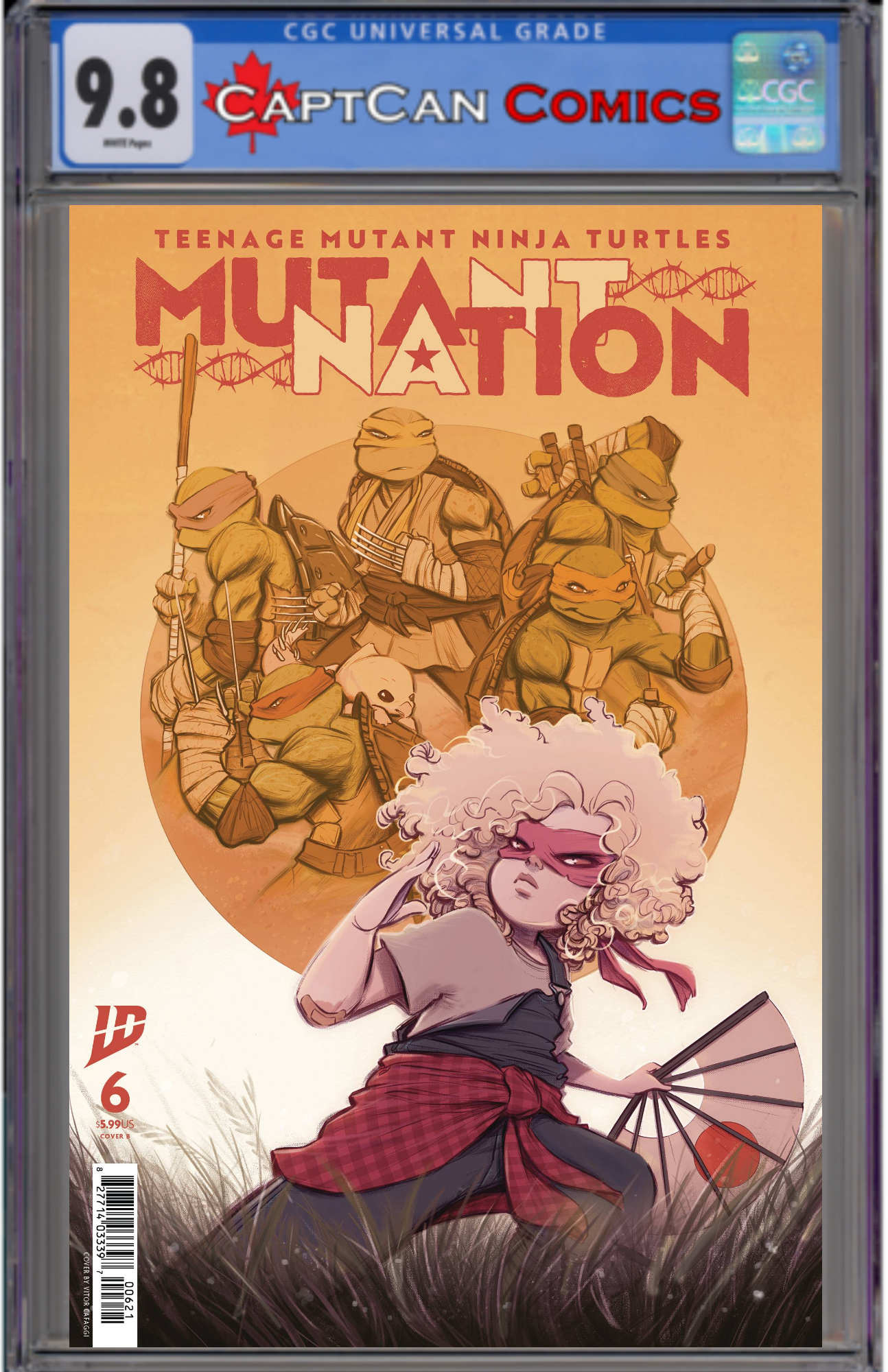 TMNT MUTANT NATION #6 CVR B CAFAGGI