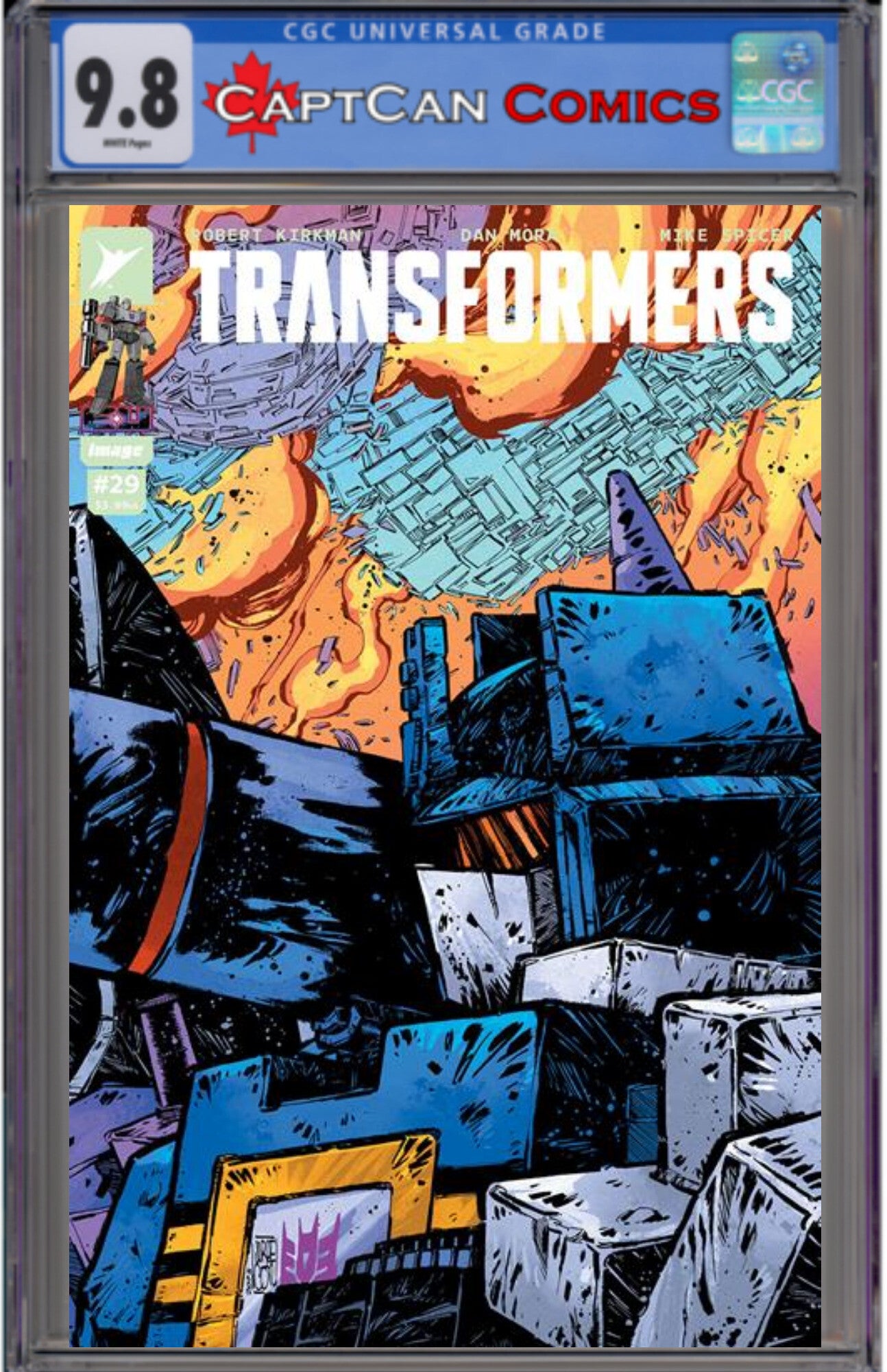 TRANSFORMERS #29 CVR C JORGE CORONA & MIKE SPICER VAR
