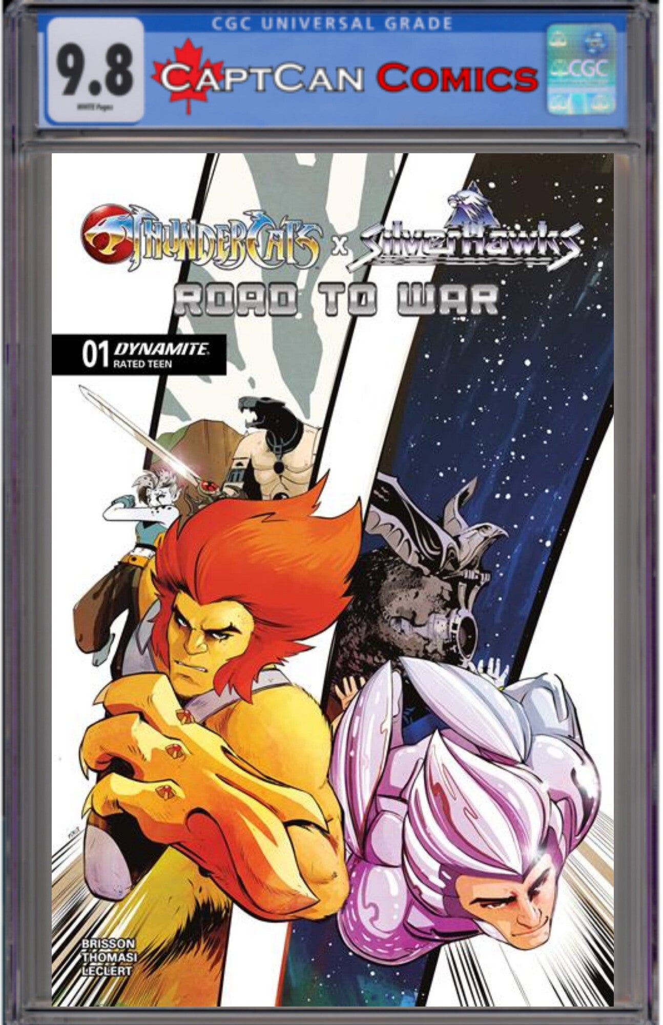 THUNDERCATS X SILVERHAWKS ROAD TO WAR (ONE SHOT) CVR A SEBASTIAN PIRIZ