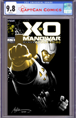 X-O MANOWAR: BLACK, WHITE & GOLD #2 COVER A (ALBUQUERQUE) thumbnail