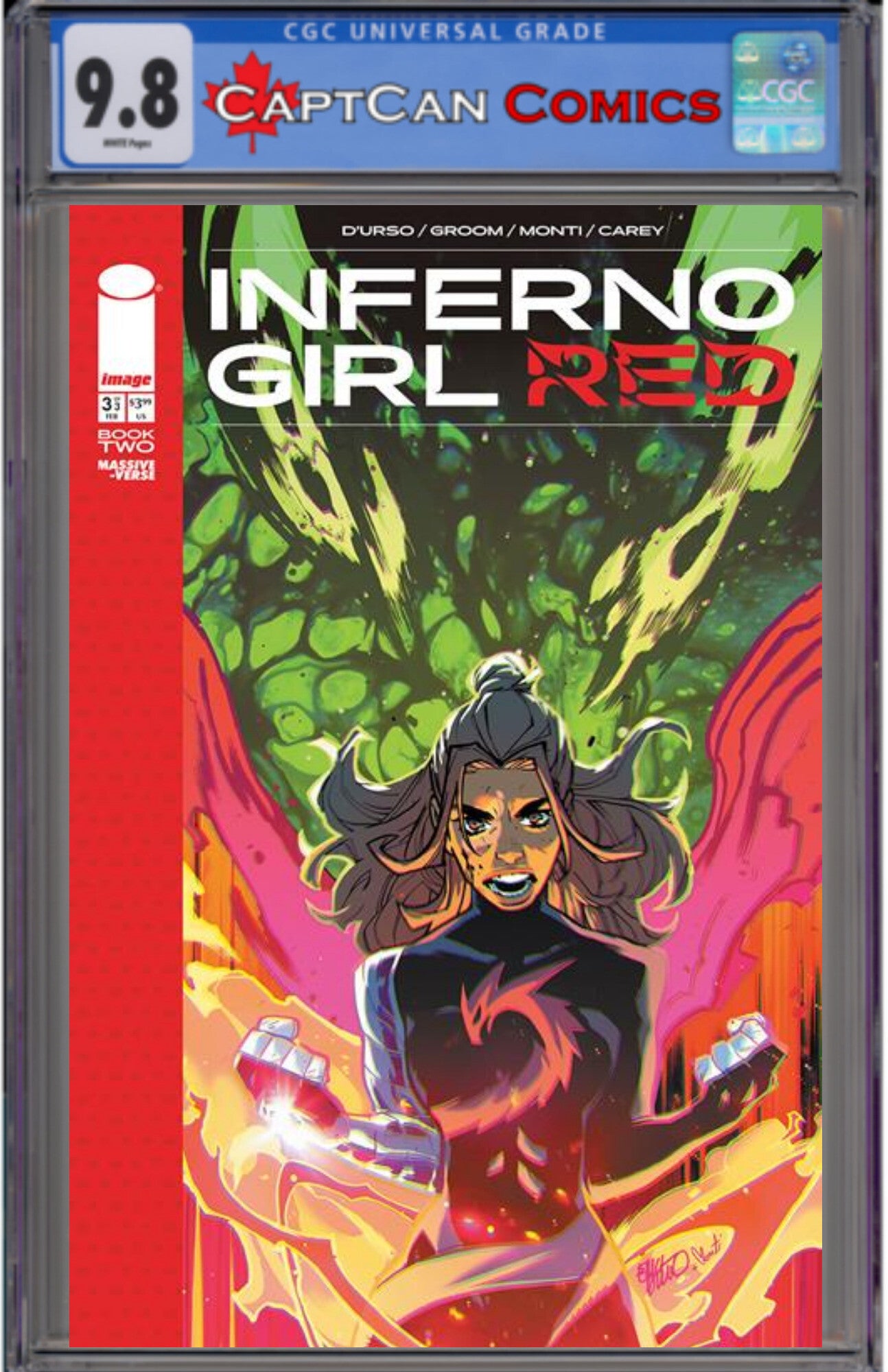 INFERNO GIRL RED BOOK TWO #3 (OF 3) CVR A ERICA DURSO