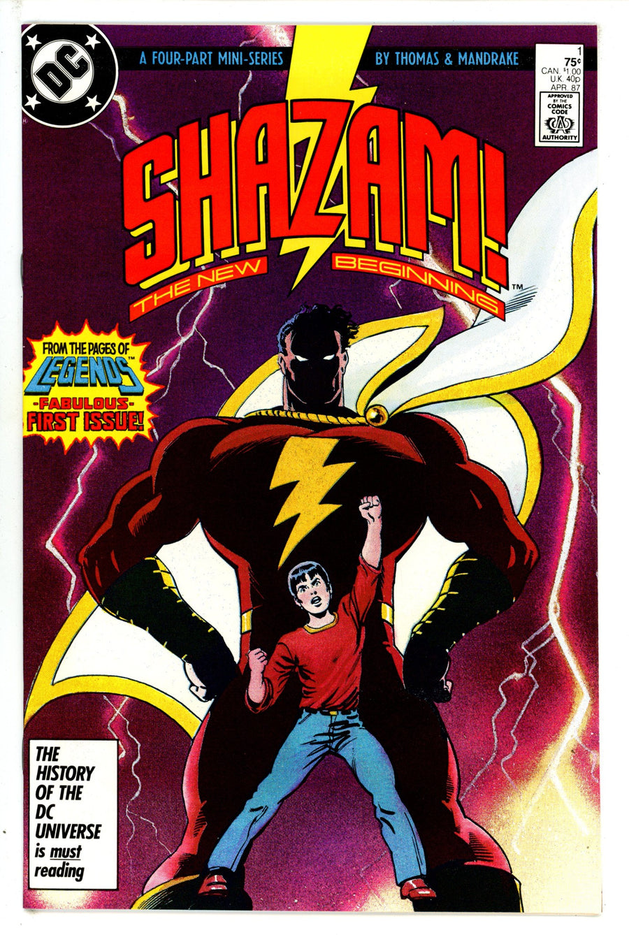 Shazam: The New Beginning 1 NM (1987)
