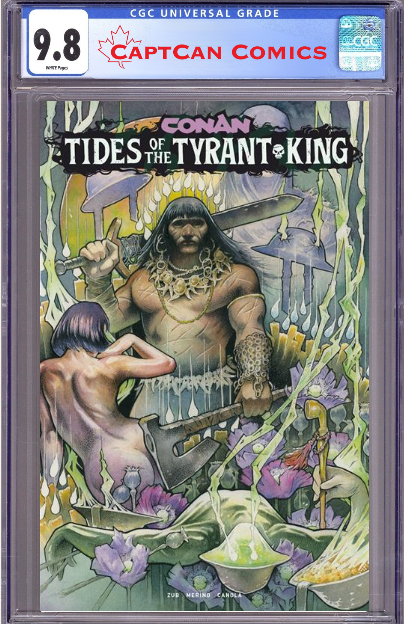 CONAN THE BARBARIAN TIDES OF THE TYRANT KING #3 (OF 4) CVR D JOHN BAIZLEY VAR (MR)