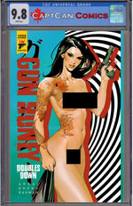 GUN HONEY DOUBLES DOWN #3 (OF 4) CVR G SOZOMAIKA WRAPAROUND NUDE CLOTHED BAGGED VAR (MR) thumbnail
