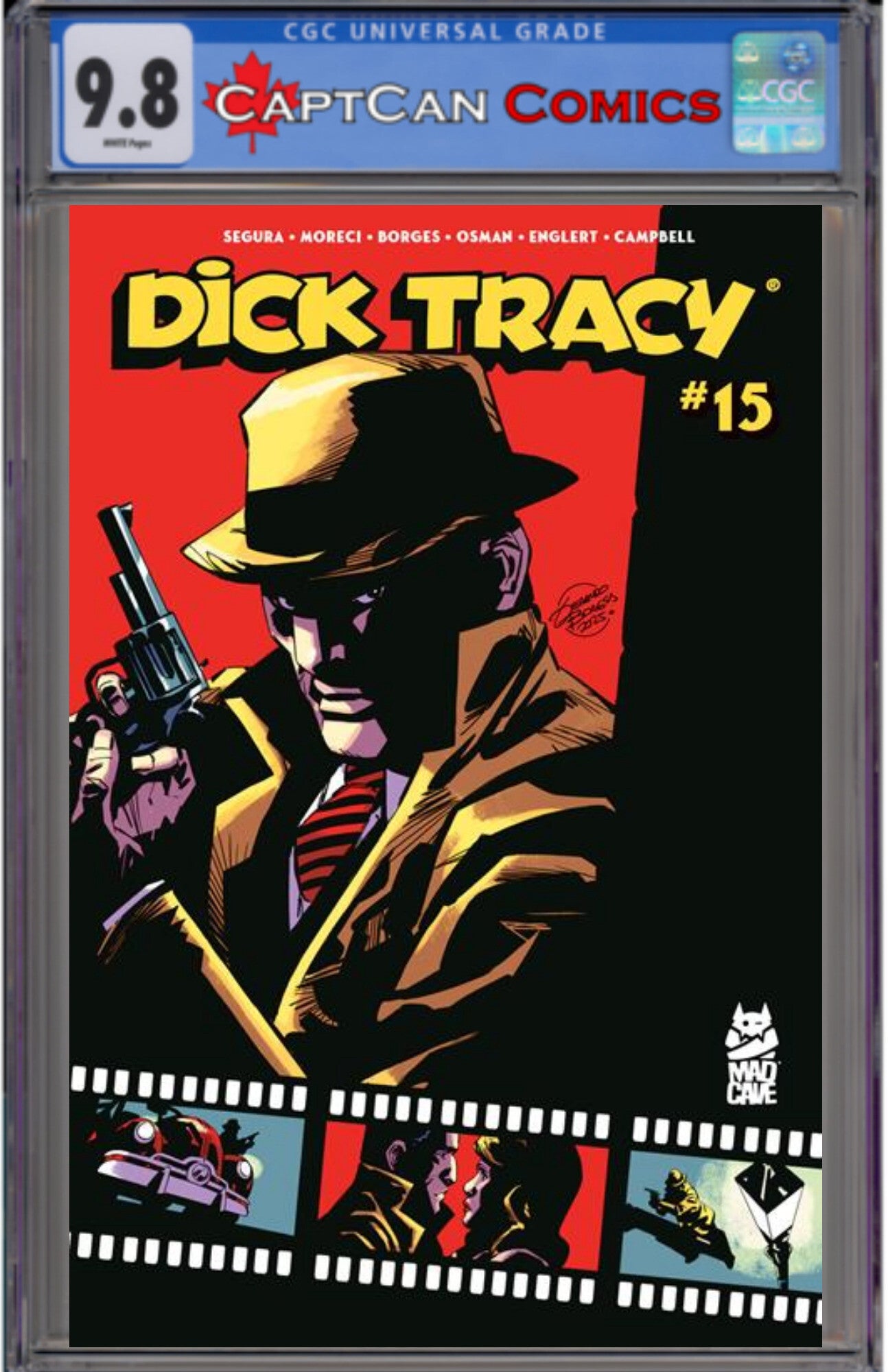 DICK TRACY #15 CVR A GERALDO BORGES MARK ENGLERT