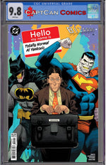 BIZARRO YEAR NONE #1 (OF 4) CVR D DAN MORA TOTALLY NORMAL AL YANKOVIC CAMEO CARD STOCK VAR thumbnail