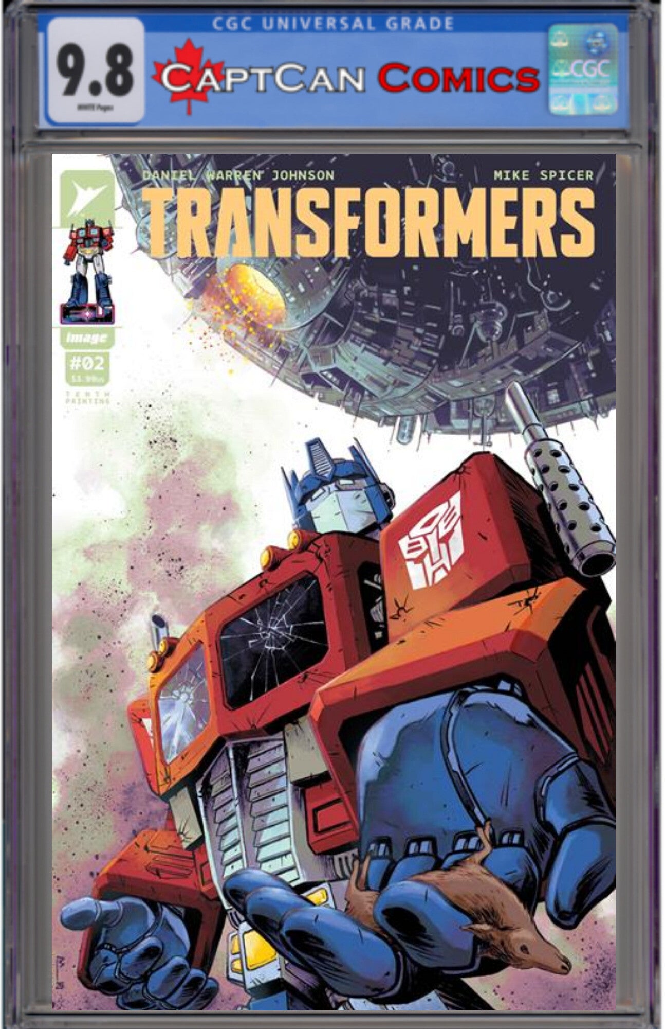 TRANSFORMERS #2 10TH PTG CVR H FERNANDO BLANCO VAR
